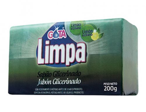 SABÃO GLICERINADO LIMÃO SICILIANO BARRA 400GR – GOTA LIMPA